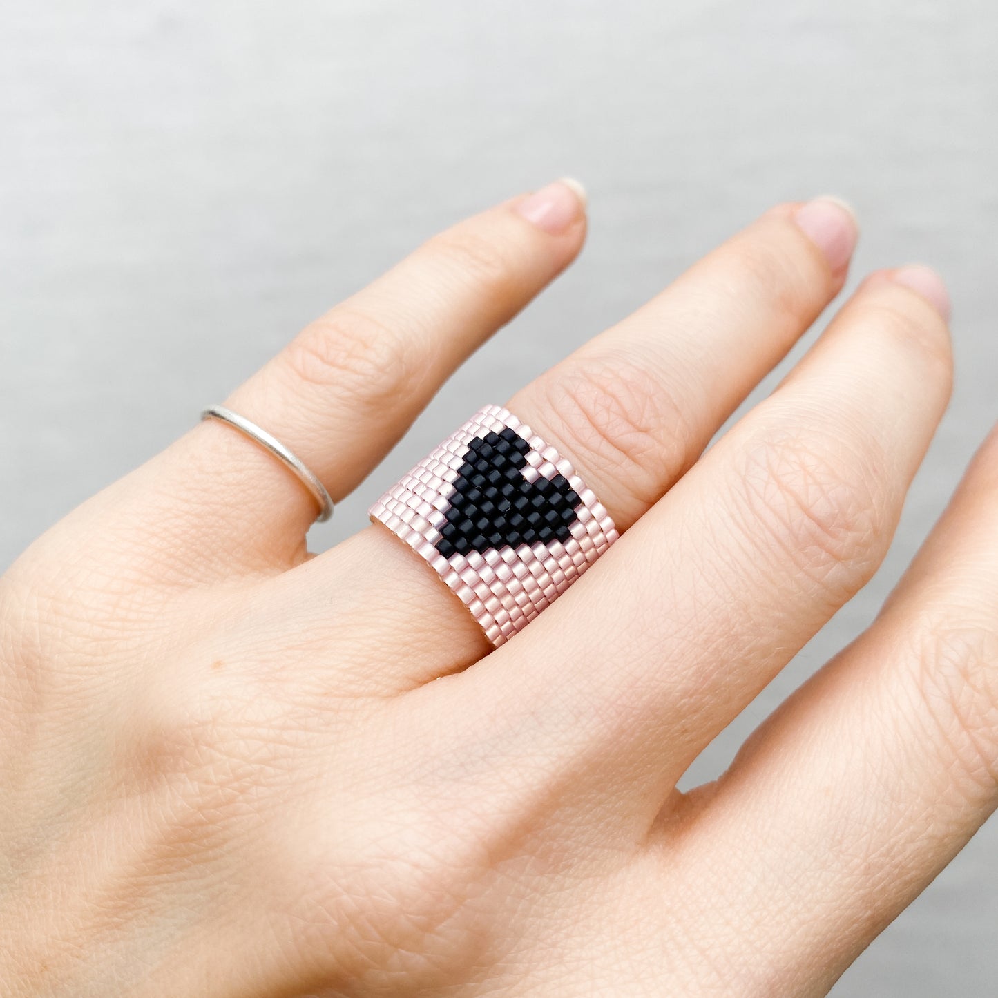 pink love ring