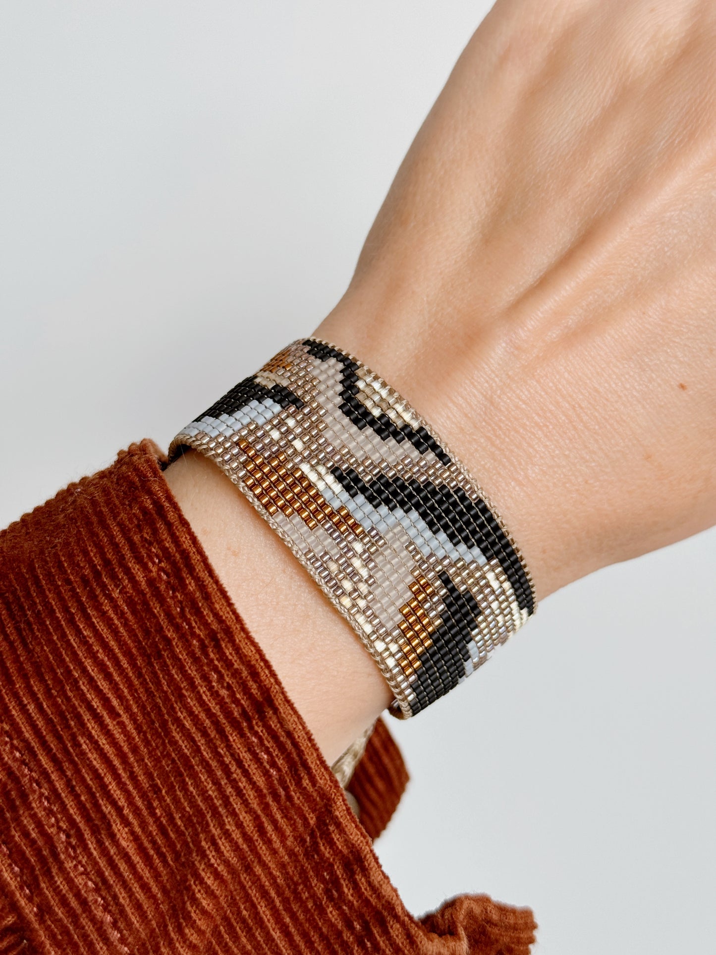 Autumn golden bracelet