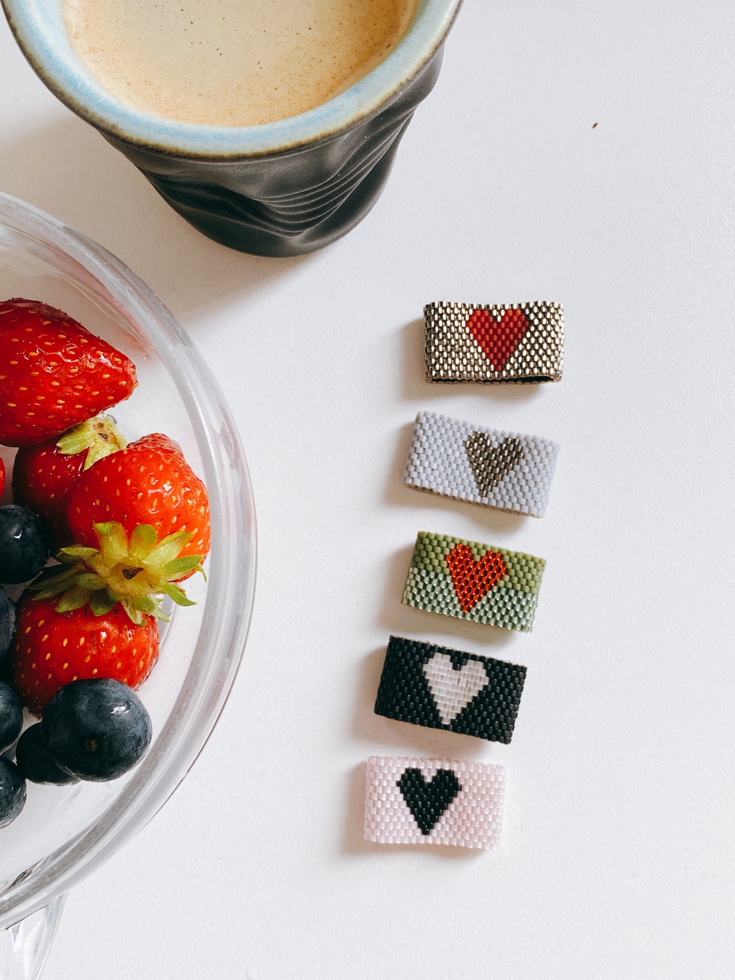 Red heart ring