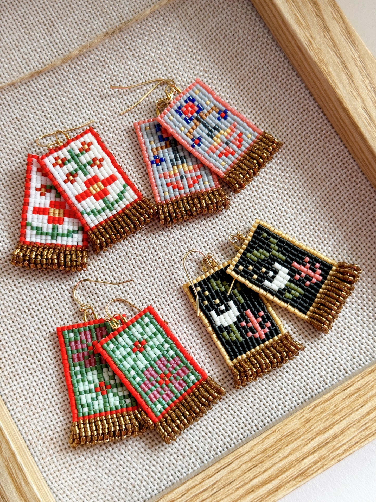 Fringe earrings FRESCOS